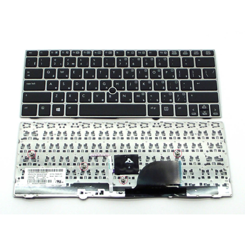 Клавіатура для HP EliteBook 2170P Клавіатура для HP EliteBook 2170P