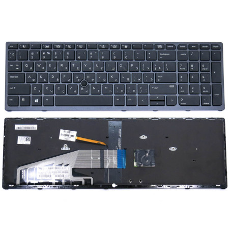 Клавіатура для HP ZBook 15 G3 15U G4 17 848311-001 848311 001