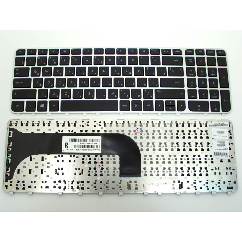 Клавиатура для HP envy M6 M6T M6-1000 M6-1100 M6-1200 PK130U92B06 1000 1100 1200