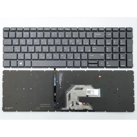 Клавиатура для HP ProBook 450 G6 G7 455 926601-001 901658-001 926601 901658 001