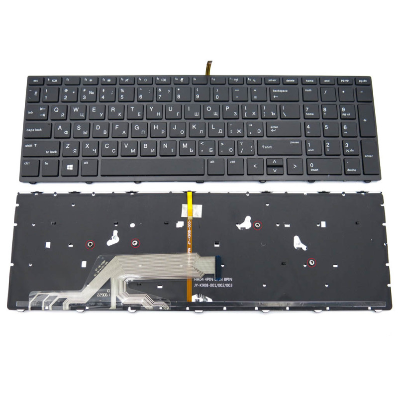 Клавиатура для HP ProBook 450 G5 455 470 650 G4 L01027-001 L01027