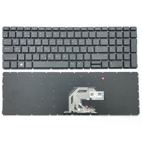 Клавиатура для HP ProBook 450 G6 G7 455 HSN-Q17C-5 L45091-B31 L45091-031 L45091-001 L45090-001 L45091 L45090 Q17C HSN B31 001