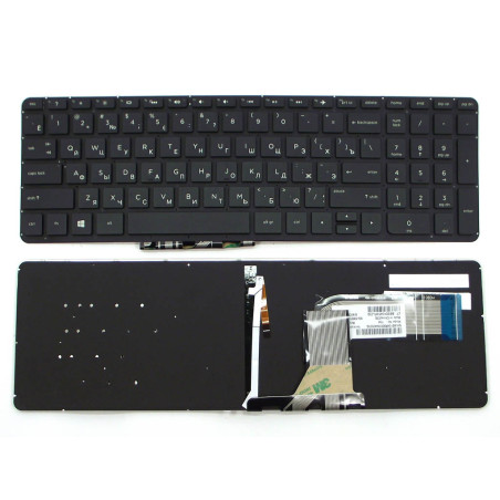 Клавиатура для HP Pavilion 15-P 17-F 15-p000 17-f000 15t-p000 17t-f000 9Z.N9HSQ.72M V140646BK1762529-031 9Z.N9HSQ.72M N9HSQ