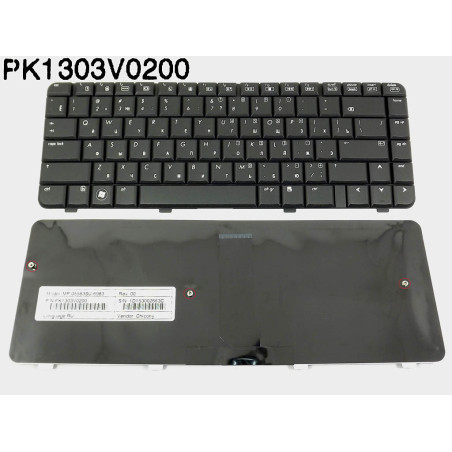 Клавиатура для HP Compaq CQ40 CQ41 CQ45 MP-05583SU-6983 PK1303V0200 486904-001 V061102CS PK1303V0500 PK1303V0600 PK1303VBB00