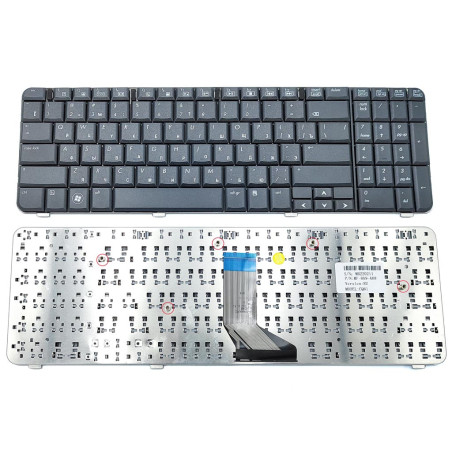 Клавиатура для HP 517865 001 031 532818-001 NSK-HA601 539618 772-007B6-6982 AE0P6U00010 AE0P6U00310 MP-08A93US-920 9J.N0Y82.601
