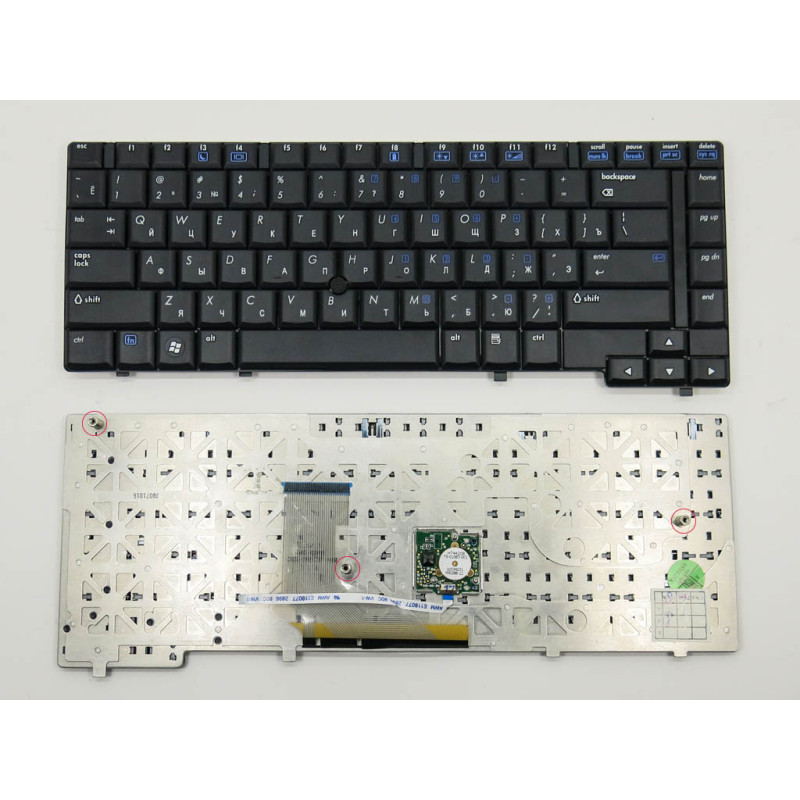 Клавиатура для HP Compaq MP-06803SU9698Z PK130060100 PK1300Q0100 06803US6698 446448-031 444097-001 06803SU9698Z 399946-001 NC64