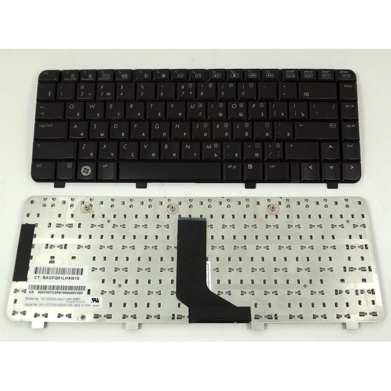 Клавиатура для ноутбука HP DV2000 DV2100 DV2600 Compaq Presario V3000 V3100