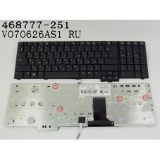 Клавиатура HP Elitebook 8730W 468777-251 6037B0028722 PK130FH1A06 468777 251