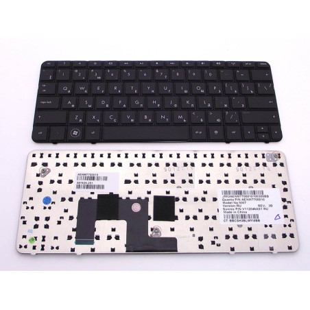 Клавиатура для HP MINI 210-1000 587829-251 NM6 AENM6U00210 AENM6U00410 MP-09M63US6920 SN6101-2BA 587829 09M63US6920 SN6101 2BA