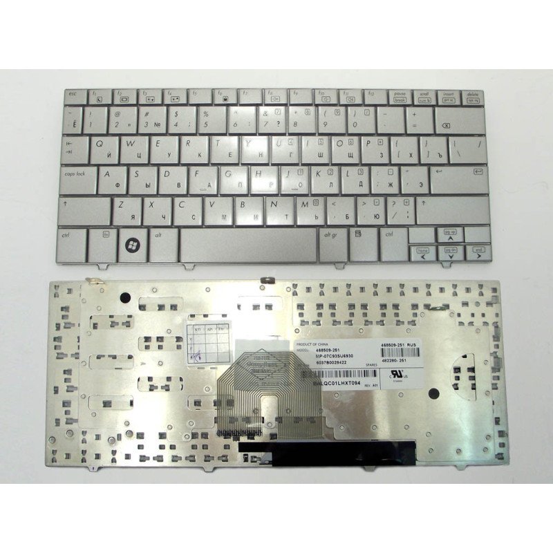 Клавиатура для HP MINI 2133 2140 468509 251 MP-01C93SU6930 9J.N1B82.00R 001 031 482280 6037B0028401 01C93SU 6930 07C93US HB00R