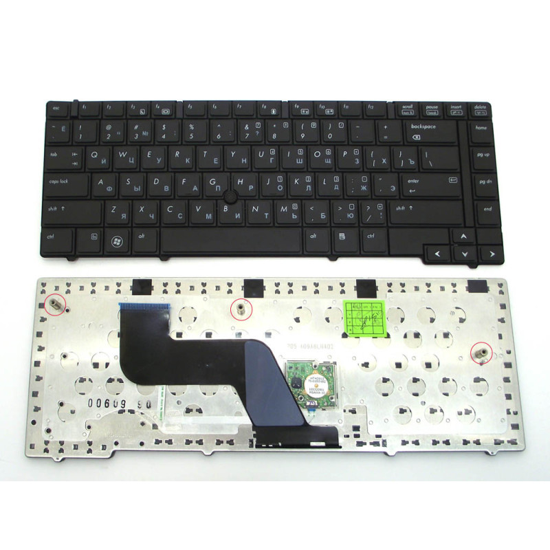 Клавиатура для HP EliteBook 8440p 8440w Compaq 8440p 8440w PK1307D2A08 594052-001 594052-031 PK1307D2A08 594052 001 031