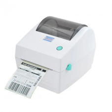 Термопринтер Xprinter XP-480B принтер етикеток, наклейок та чеків 108мм USB для Нової пошти (XP480B, XP-DT480B) Чорний