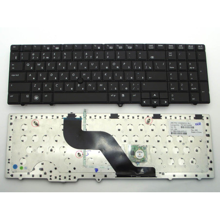 Клавиатура для HP EliteBook 55011SP00-035-G 55012AF00-035-G 55011SP00 NSK-HX0PF NSK-HX0BV NSK-HXBBF 9Z.N6GPF.00R N6GBF 55012AF0