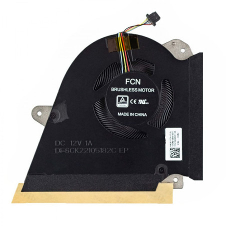 Вентилятор Asus 12V ROG Zephyrus GX531G GX532G GX535G CPU Fan 13NR0100M14011 13N1-64M0201 FCN DFSCK22105182C