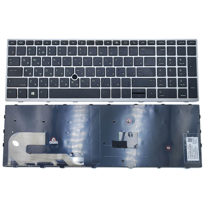 Клавиатура для HP Elitebook 750 G5 G6 755 850 855 ZBook 15u Клавиатура для HP Elitebook 750 G5 G6 755 850 855 ZBook 15u