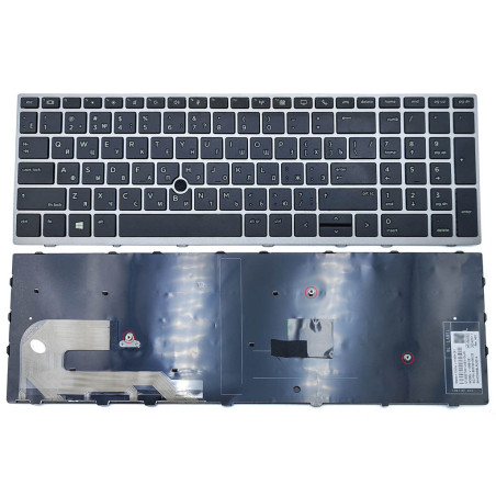 Клавиатура для HP Elitebook 750 G5 G6 755 850 855 ZBook 15u