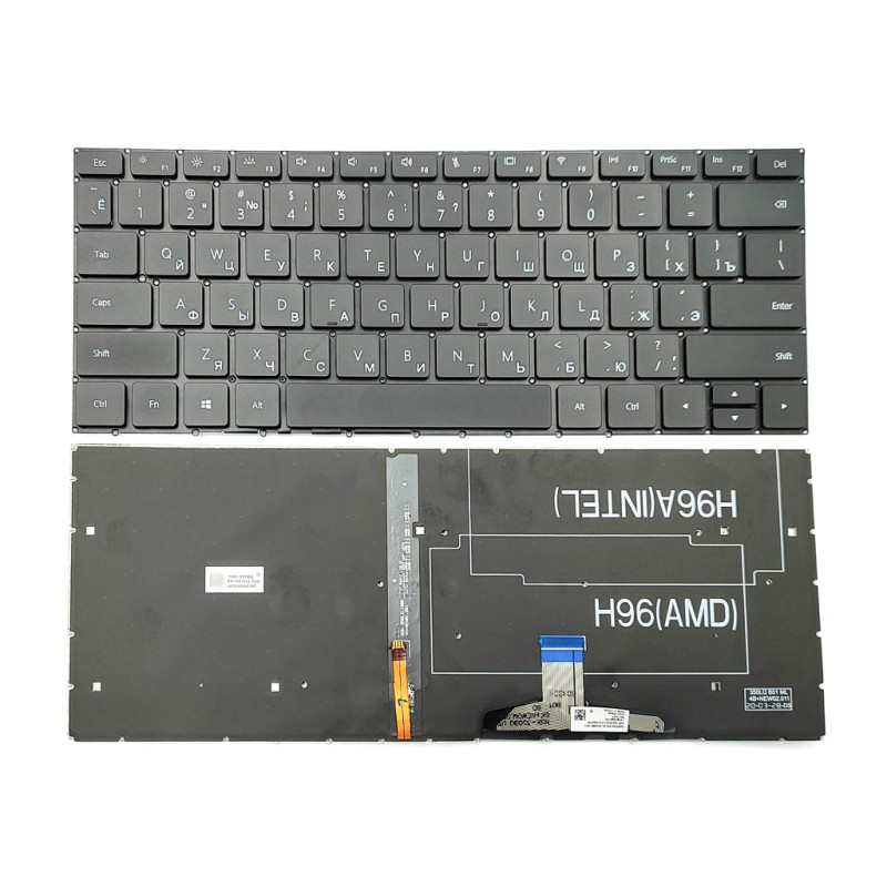 Клавіатура для Huawei MateBook 13 W19 HN-W19R HN-W19L WRT-W09 WRT-W19 W29 Клавіатура для Huawei MateBook 13 W19 HN-W19R HN-W19L WRT-W09 WRT-W19 W29