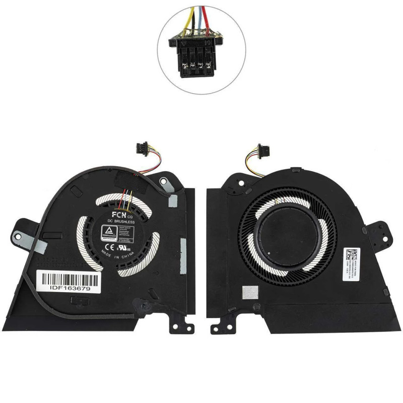 Вентилятор 12V Asus ROG Zephyrus Duo GA551QS GX551QM GX551QS GX551QR CPU Fan 13NR04N0P02011 Вентилятор 12V Asus ROG Zephyrus Duo GA551QS GX551QM GX551QS GX551QR CPU Fan 13NR04N0P02011