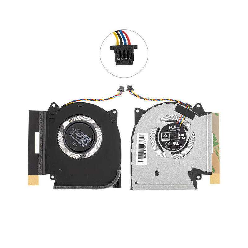Вентилятор Asus GPU fan 12V ROG Strix G713PU G713PV G713PI 13NR0C50P01011 DFSCL42P065930 FQLP Вентилятор Asus GPU fan 12V ROG Strix G713PU G713PV G713PI 13NR0C50P01011 DFSCL42P065930 FQLP