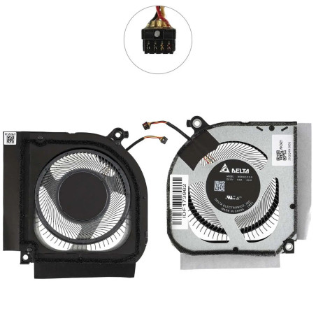 Вентилятор 12V Acer Nitro 14 AN14-41 Predator Helios Neo 14 PHN14-51 CPU 23.QQKN2.001 23QQKN2001 23.QQPN2.001 ND8CC35