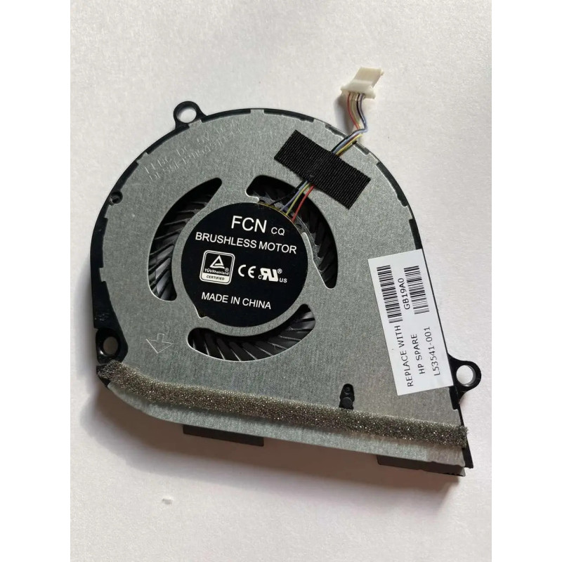 Вентилятор HP Envy x360 15-DS 15-DR 15M-DS CPU Fan L53541-001 DFS5K12115491H