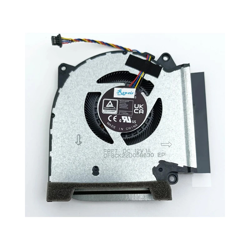 Вентилятор Asus GPU fan 12V ROG Strix G533Z G733Z G533ZX G533ZM ver.2 13NR08E0P01011 FPF7 DFSCK22D058830 6033B0106401