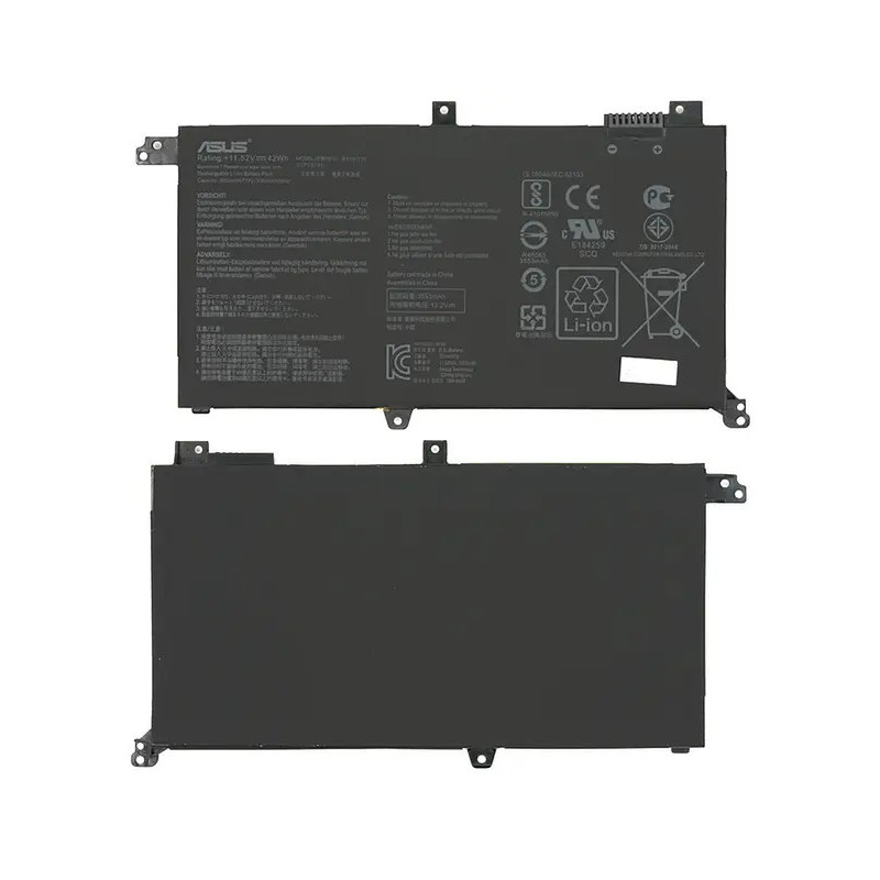 Батарея B31N1732 ASUS X430 A571 F571 FX571 N571 R571 X571 3553mAh 11.52V 0B200-02960400 0B200-02960500 0B200-02960000