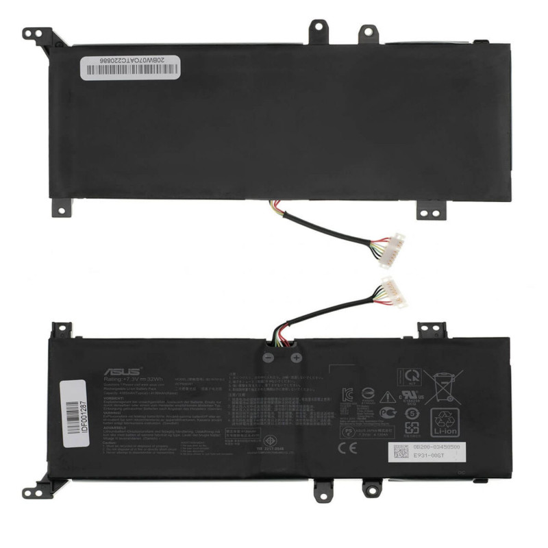 Батарея B21N1818-2 7.6V 32Wh 4212 4050mAh ASUS A509 D509 F509 M509 R509 S509 X409 X509 X545 4212mAh 0B200-03450000