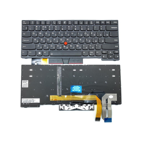 Клавиатура для Lenovo Thinkpad E480 E480s L380 T480s T14 Gen 1 P14s E485 L480 T490 E490 E495 L490 T495