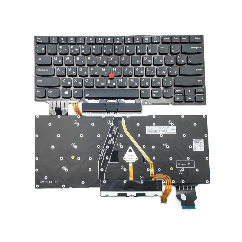 Клавиатура для Lenovo ThinkPad X1 Carbon 8th T490s T495s X1 Extreme Gen 1 2 P1 Gen 1 2 Клавиатура для Lenovo ThinkPad X1 Carbon 8th T490s T495s X1 Extreme Gen 1 2 P1 Gen 1 2