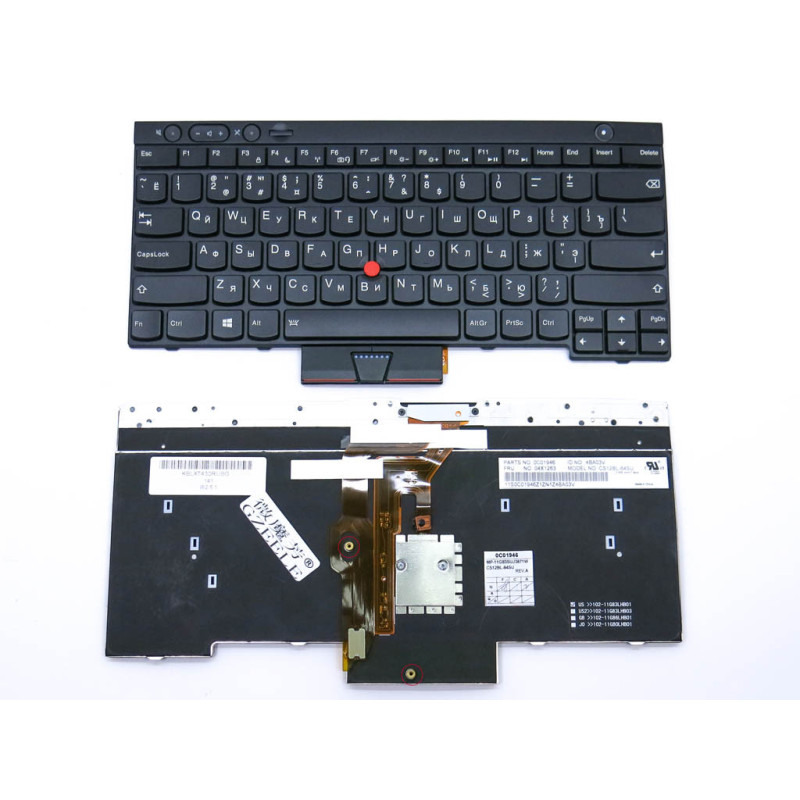 Клавиатура для Lenovo ThinkPad T430 T430i T430s T530 T530i X230 X230i X230s W530 L530