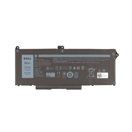 Батарея RJ40G 15.2V 63Wh 3941mAh Dell Latitude 5420 5520 Precision 1K2CF 01K2CF 075X16 WY9DX 0WK3F1 0M3KCN 005R42
