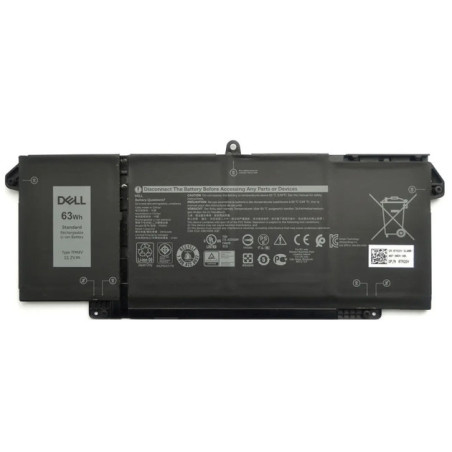 Батарея 7FMXV 15.2V 63Wh 3941mAh Dell Latitude 5320 7320 7420 7520 63Wh 1PP63 04M1JN 0TN2GY 075X16 WY9DX 0WK3F1 0M3KCN