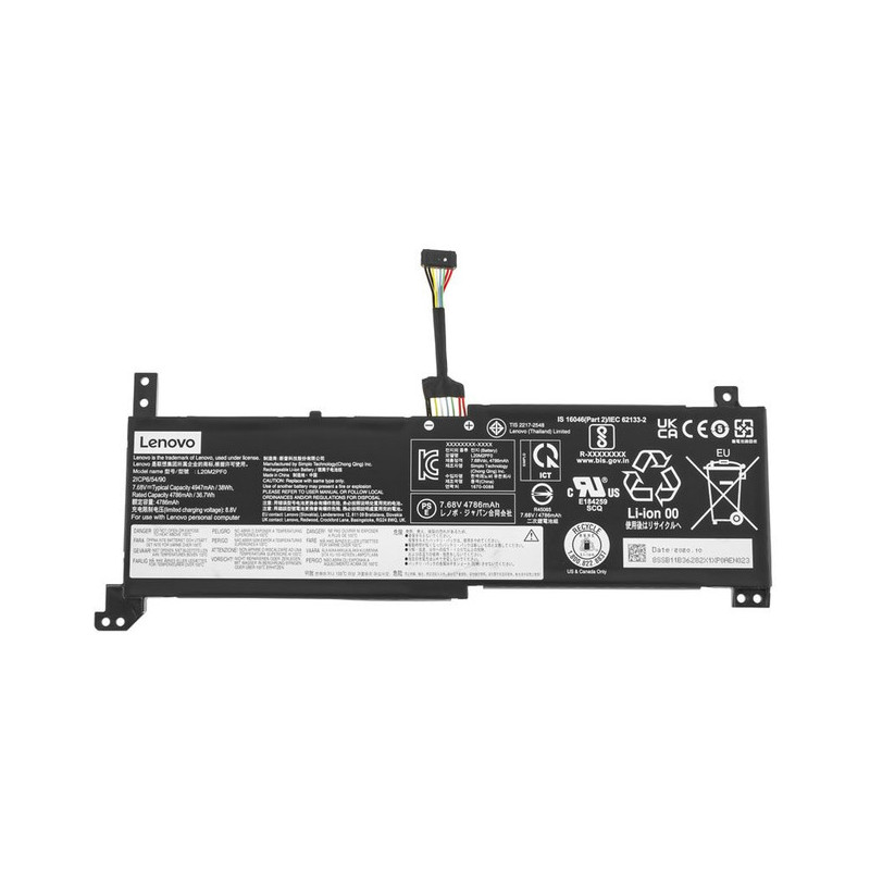 Батарея L20C2PF0 7.68V 38h 4947mAh Lenovo IdeaPad 3-14 3-15 3-17 V14 V15 5B11N52011 5B11B36273 5B11B36278 5B11B36280 5B1