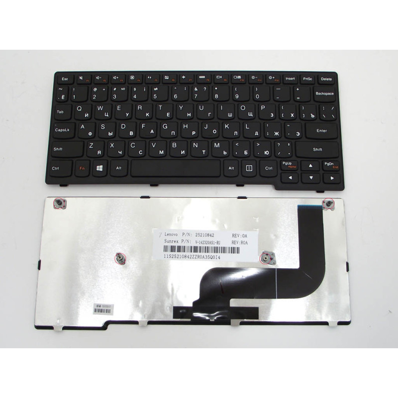 Клавиатура для LENOVO IdeaPad S210T BK0ST 25210872 PK130SS2A08 9Z.N9ZST.00R N9ZST Клавиатура для LENOVO IdeaPad S210T BK0ST 25210872 PK130SS2A08 9Z.N9ZST.00R N9ZST