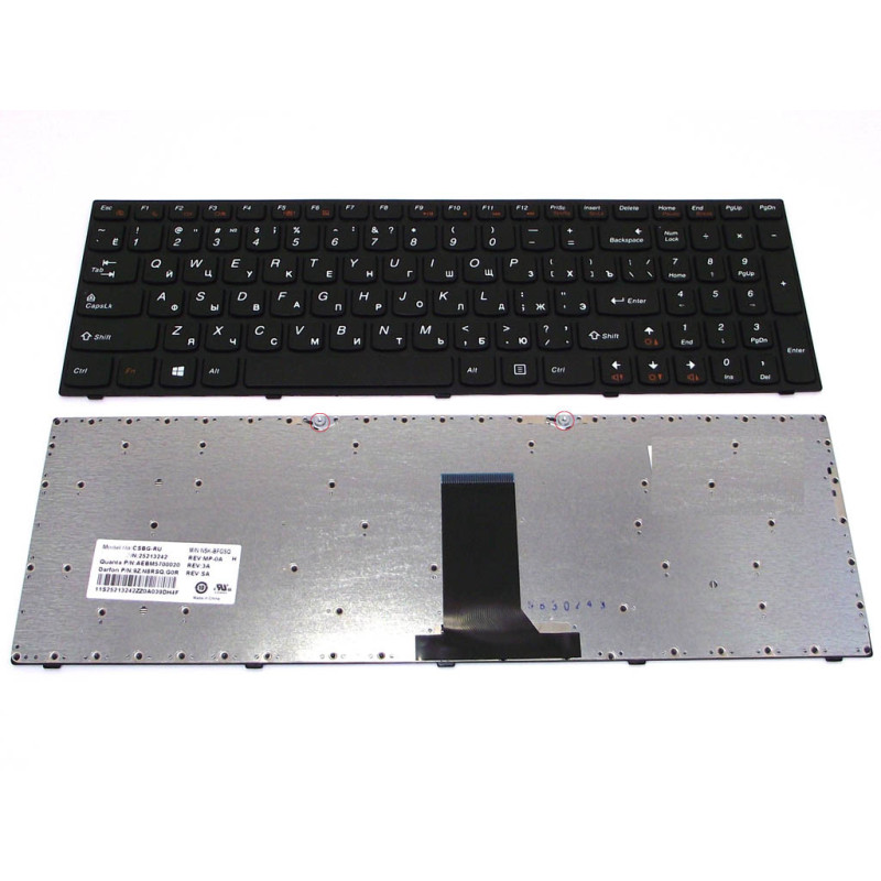 Клавиатура для LENOVO IdeaPad B5400 M5400 M5400A M5400AT 213242 25213242 CSBG 9Z.N8RSQ.G0R NSK-BFGSQ AEBM5700020 213392 2521339