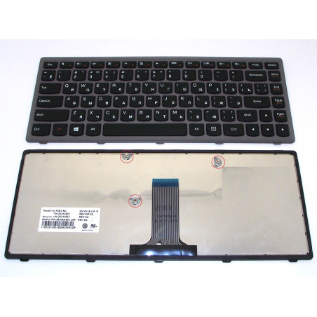 Клавіатура для LENOVO IdeaPad Flex 14 G400s G405s S410p Z410 25213957 9Z.NAASW.L0R 25213957 25-213957 25213957 NSK-BLLSW T5E1-R