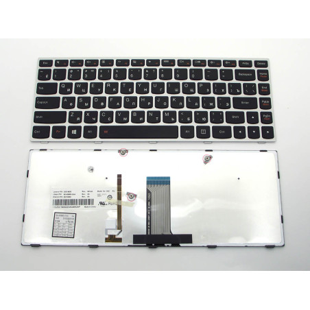 Клавіатура для Lenovo IdeaPad G40 Z40 B40 70 80 N40 25215190 215190 PK130TG2A00 25214510 13P83US 214510 PK1314I1A00 PL130TG1A00