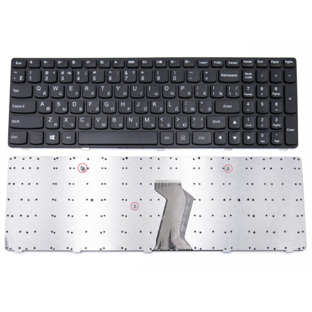Клавіатура для LENOVO IdeaPad 25-210902 25-210962 25-211061 25210902 25210962 25211061 PK130Y03A05 MP-12P83SU-686 V-136520PS1