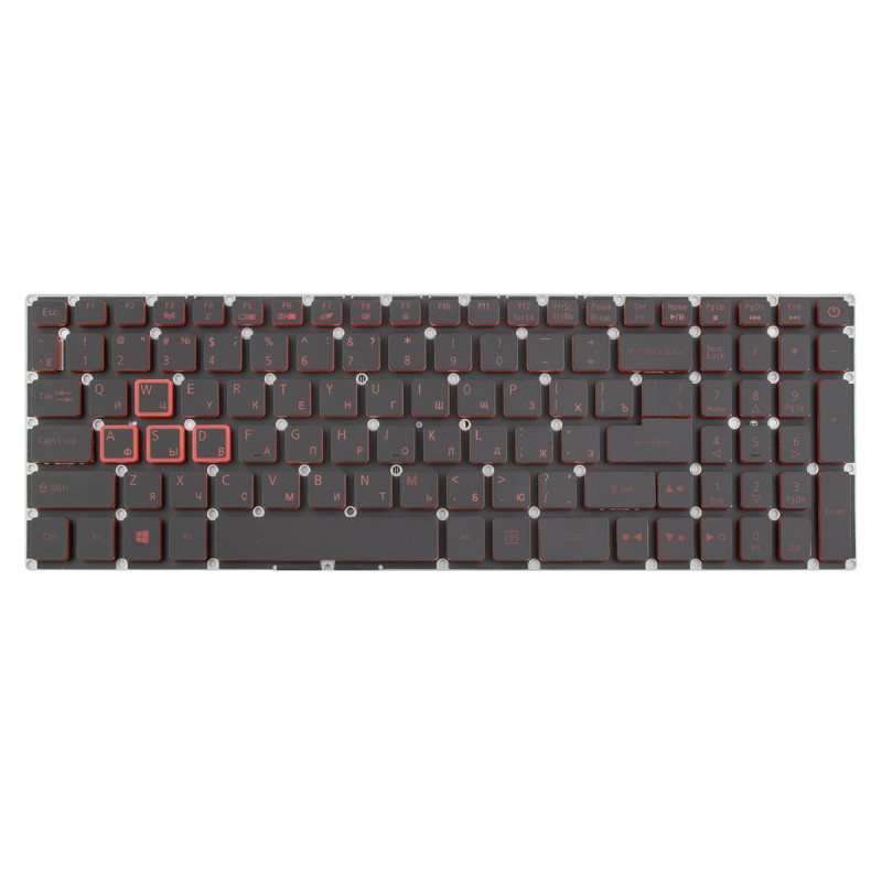 Клавіатура Acer Nitro 5 AN515-31 AN515-41 AN515-42 AN515-51 AN515-52 AN515-53 N17C1 NK11513079 71404ECBK201 SX152702A Клавіатура Acer Nitro 5 AN515-31 AN515-41 AN515-42 AN515-51 AN515-52 AN515-53 N17C1 NK11513079 71404ECBK201 SX152702A