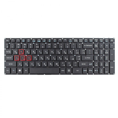 Клавіатура Acer Predator Helios 300 G3-571 G3-572 PH315-51 PH317-51 VX5-591G 6B.Q28N2.001 NK.I1513.053 NKI1513053