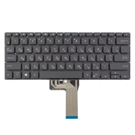 Клавіатура Asus A412 A412DA A412DK F412 F412DA F412DK S412 S412FA S412FJ X412 X412FL 90NB0KP3-R33UK0 90NB0KP3-R33US0 Black