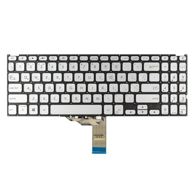 Клавіатура Asus A512 F512 K512 S512 X512 90NB0K93-R31UA0 90NB0K93-R31US0 90NB0K93-R31RU0 90NB0K93-R31 V182562BS1 0KN1