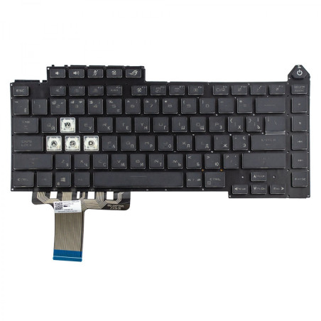 Клавиатура Asus G513 G533 G513IC G513IE G513IH G513QC G513QE AEBKLU030 90NR0571-R33UA0 6070B1885801 13NR0511P01011-3