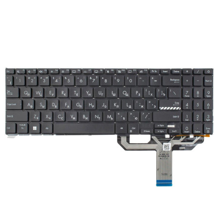 Клавиатура Asus NSK-UAEABQ 9Z.NLHBQ.A0R 0KNB0-582FRU00 AEXJW701110 NSK-UAEHSQ 9Z.NLHSQ.H0R 0KNB0-512NRU00 AEXJW700120