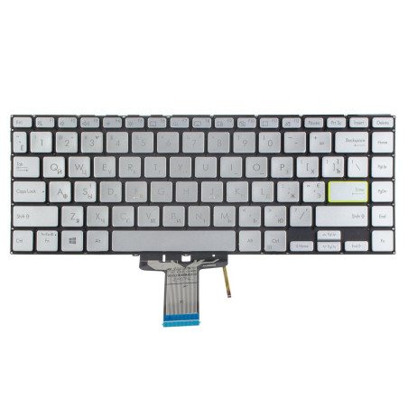 Клавиатура Asus Pro Art Studio Book Pro 15 W500GV W500G5T 6037B0202930 0KNR0-461XWB00 V184626EE3 90NB0PW1-R31US0