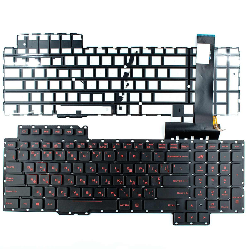Клавиатура Asus Rog G752 G752VL G752VM G752VS G752VY G701VI V153062AS1 0KN0-E610UI00 0KN0-SI1US11 0KN0-SI1 0KN0-E610U