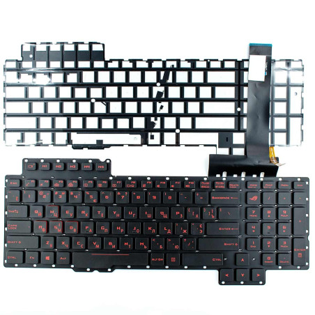 Клавиатура Asus Rog G752 G752VL G752VM G752VS G752VY G701VI V153062AS1 0KN0-E610UI00 0KN0-SI1US11 0KN0-SI1 0KN0-E610U