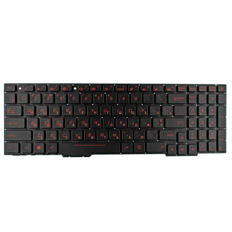 Клавиатура Asus ROG gl553 fx753 fx553 zx553 GL553VD GL553 GL553VW GL753VE GL753VD FX553VD ZX553VD 6674US00 SX156362AS