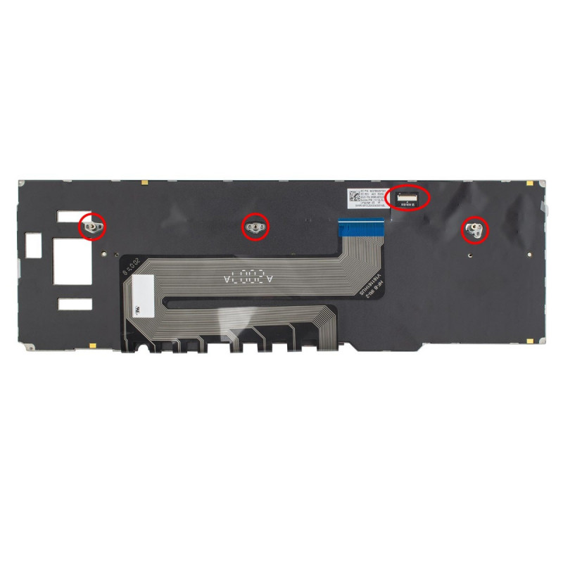 Клавиатура Asus ROG Zephyrus Duo GX550LWS GX550LXS GA551QS GX551QM GX551QS GX551QR 6037B0207301 0KNR0-681DUS00 V16112